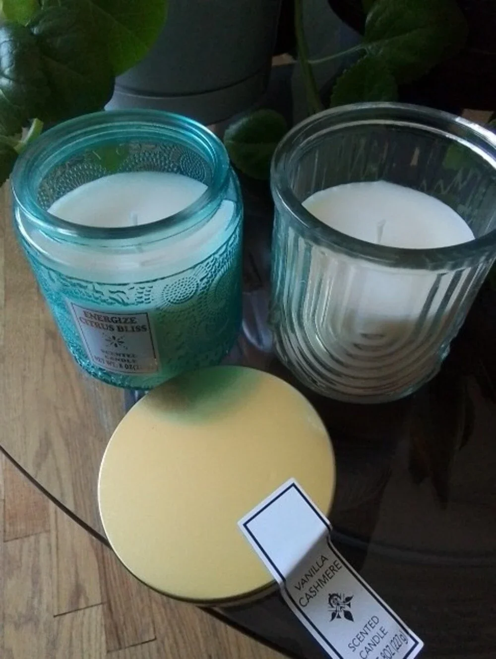Energize Citrus Bliss Scented Candle - Aqua